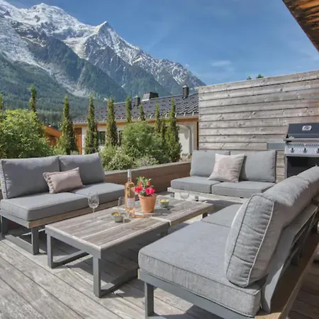 Chalet Roand A Centre 펜션 샤모니