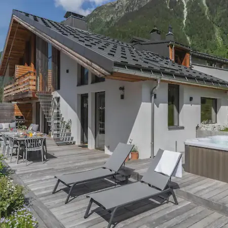 펜션 Chalet Roand A Centre 샤모니